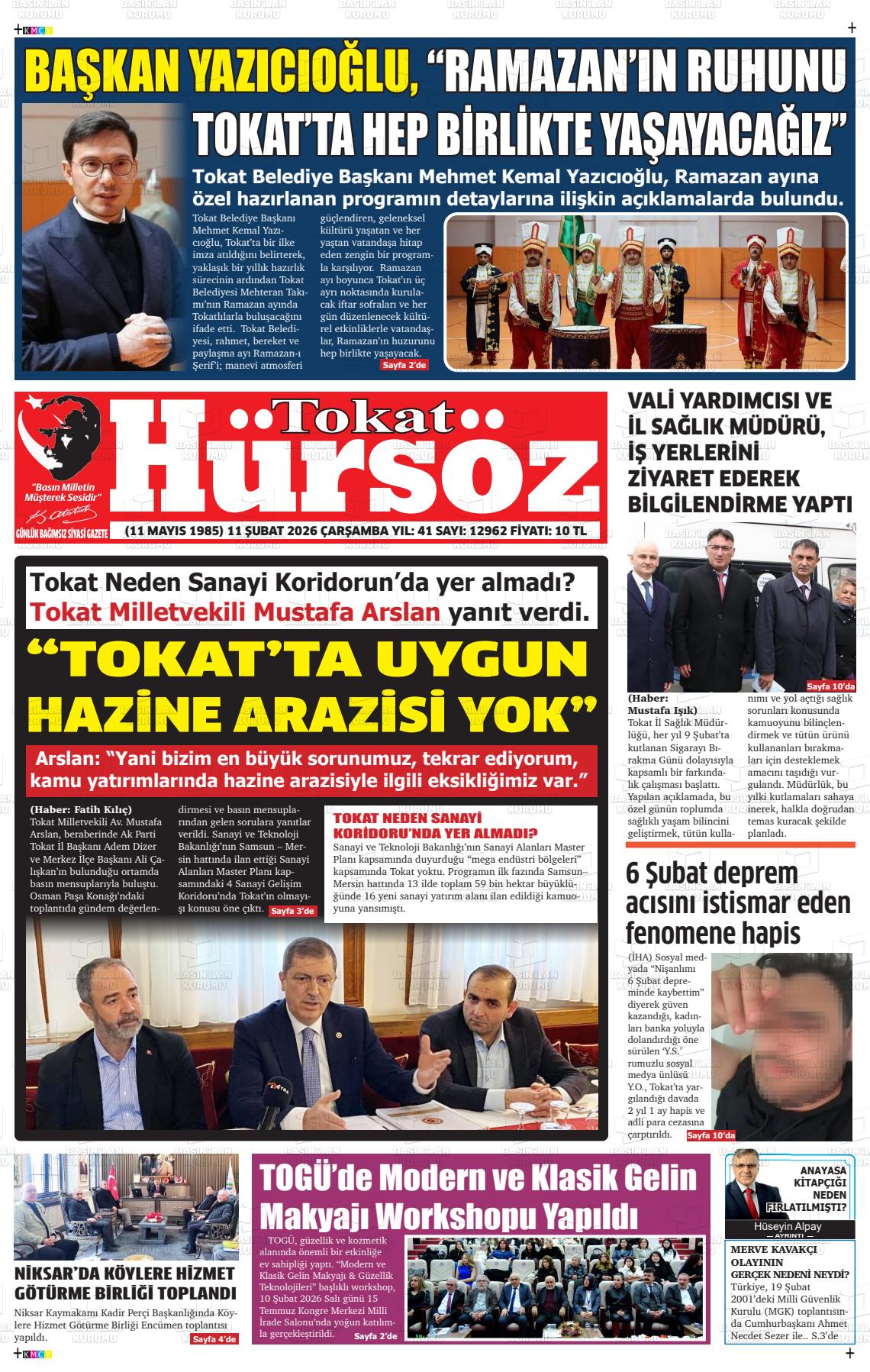 Tokat Hursoz 11.02.2026