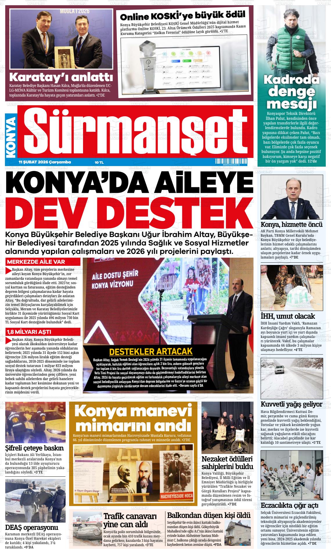 Konya Ninsesi 11.02.2026