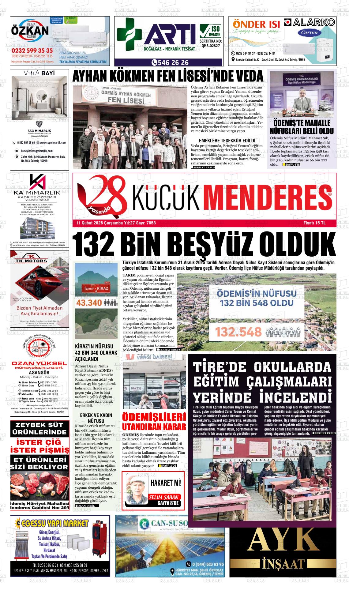 Izmir Kucukmenderes 11.02.2026