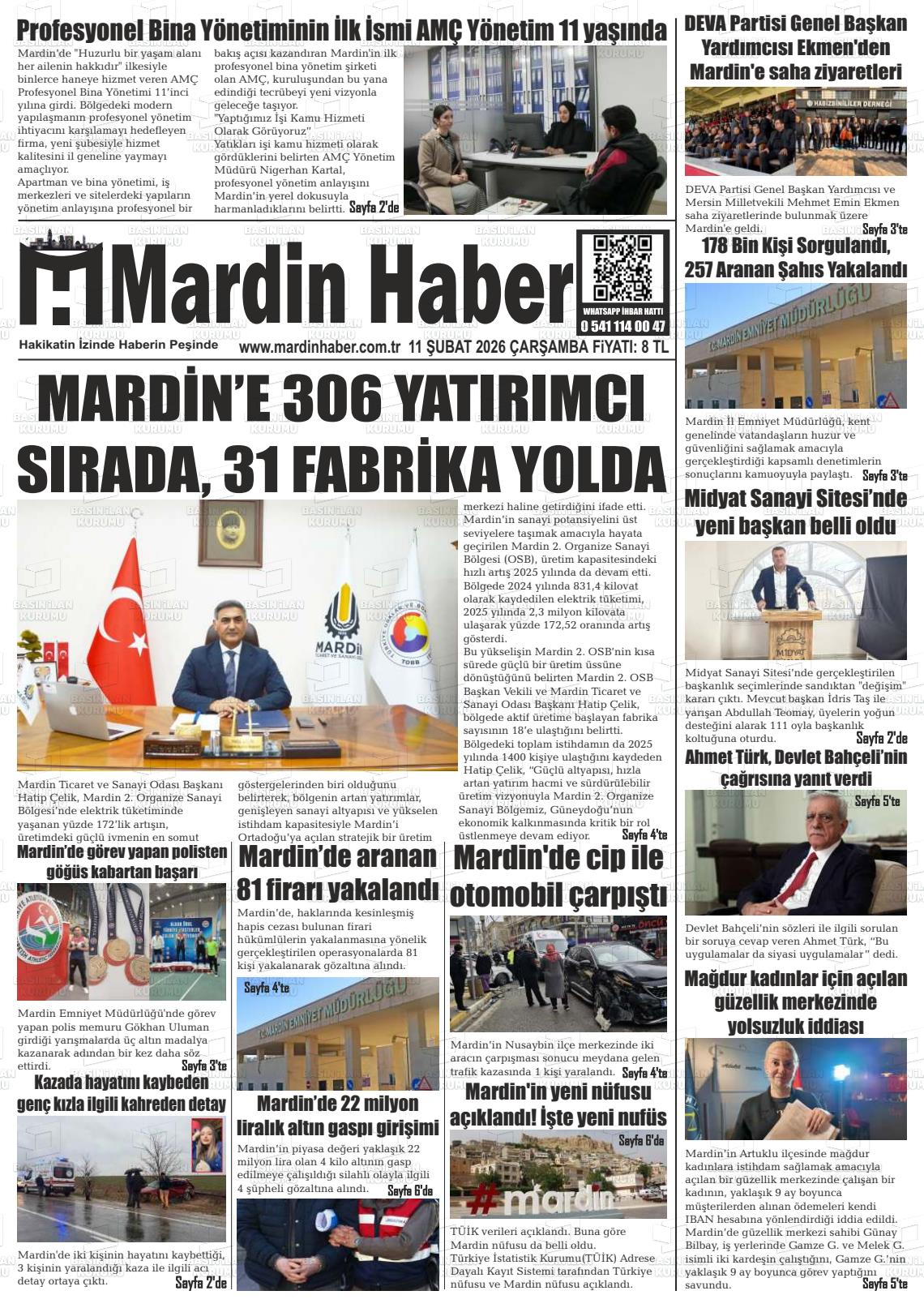 Mardin Haber 11.02.2026