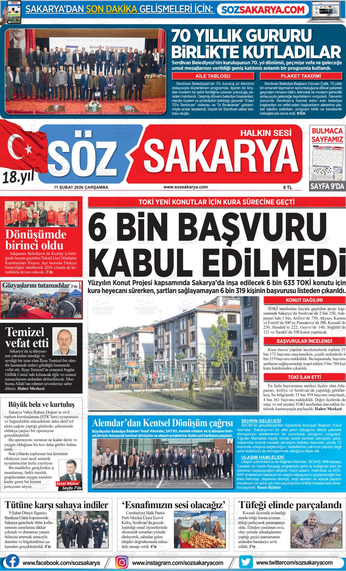 Sakarya Halk 11.02.2026
