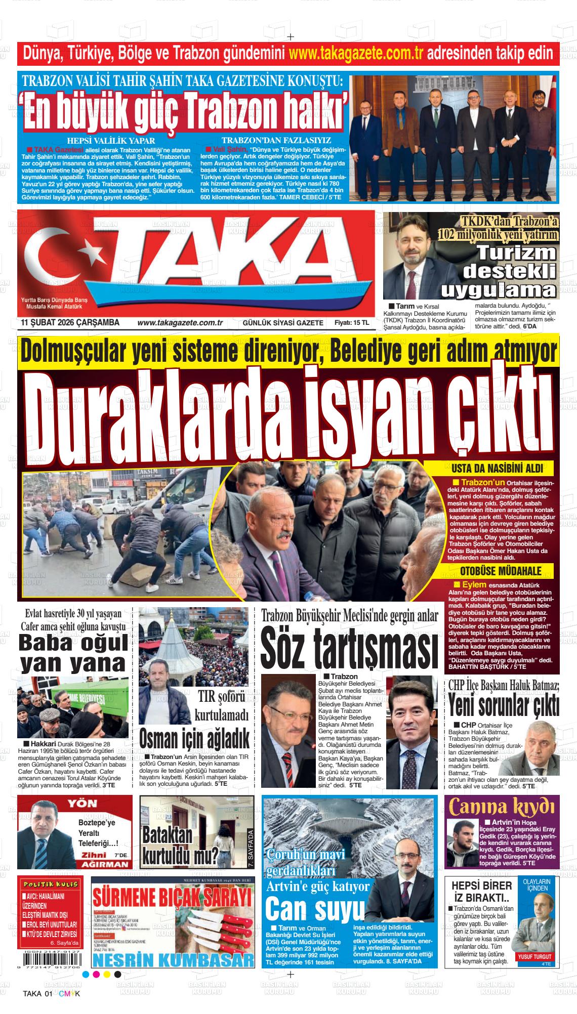 Trabzon Taka 11.02.2026