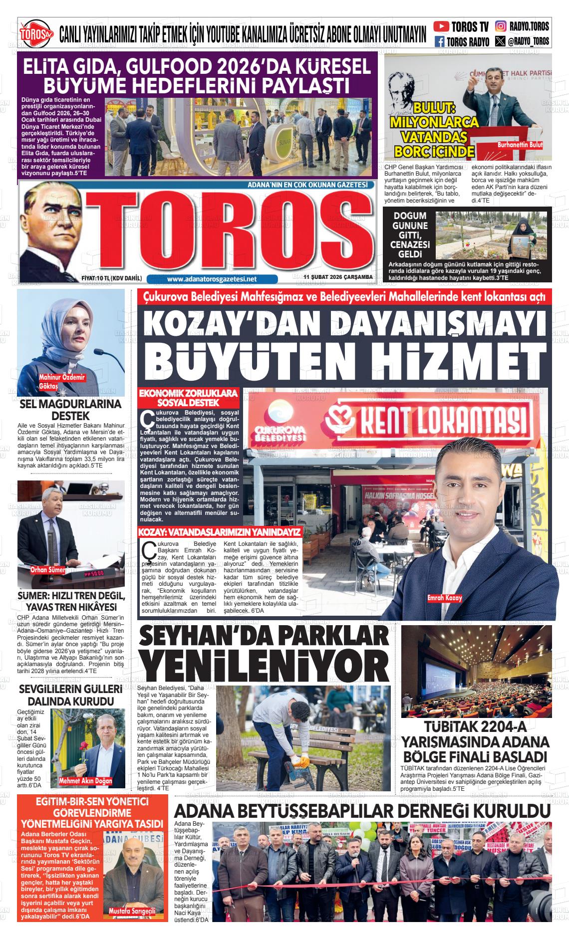 Antalya Toros 11.02.2026