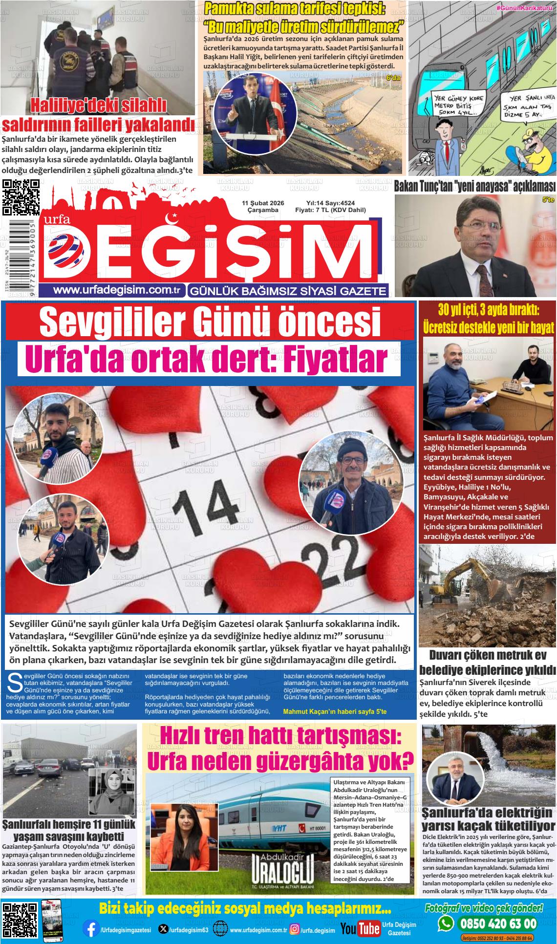 Sanliurfa Urfastar 11.02.2026