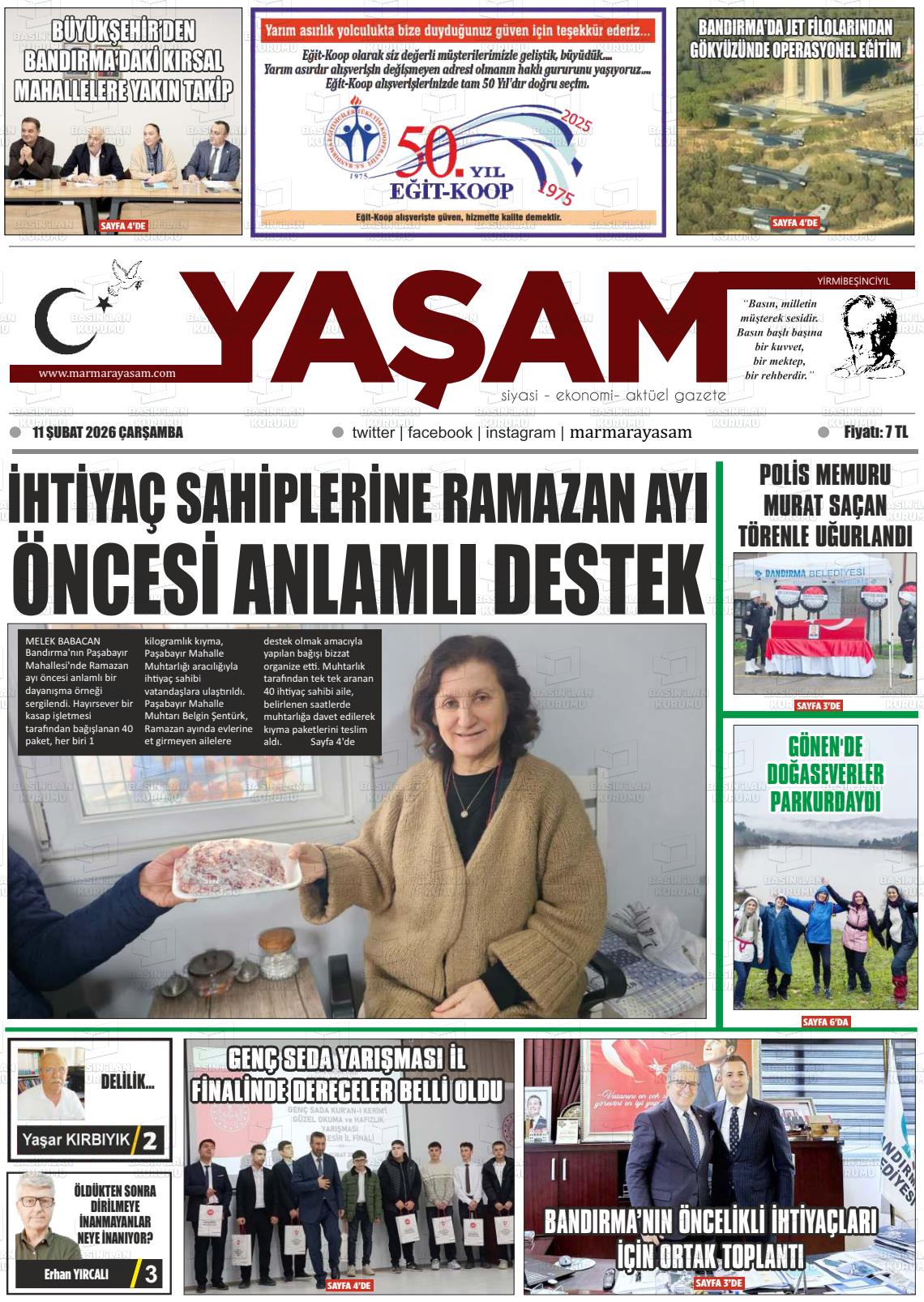 Canakkale Yasam 11.02.2026
