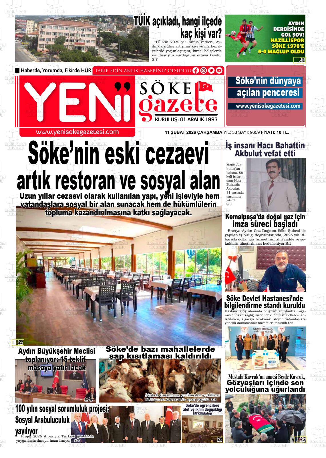 Aydin Yenisoke 11.02.2026