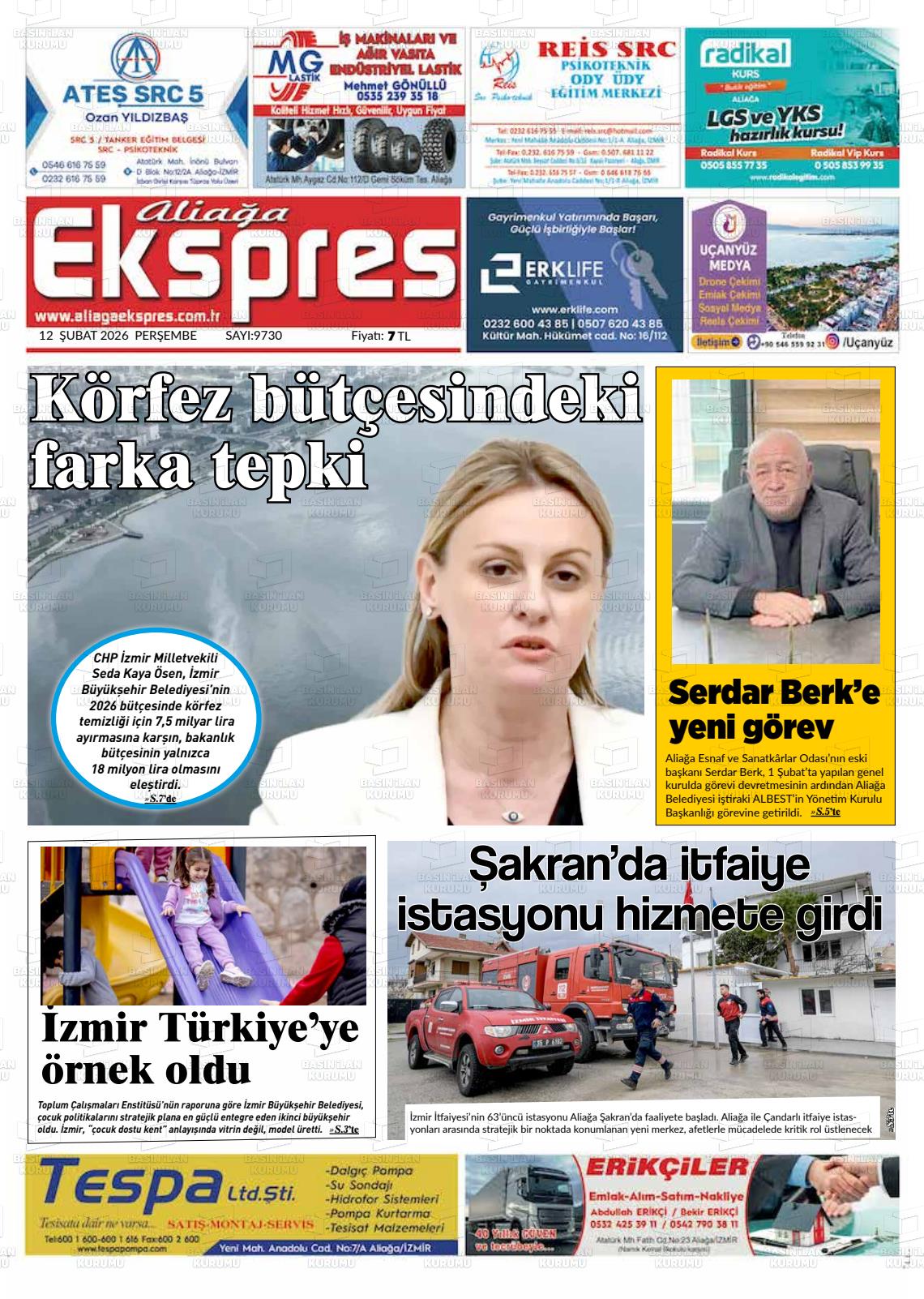 Izmir Aliagaekspres 12.02.2026