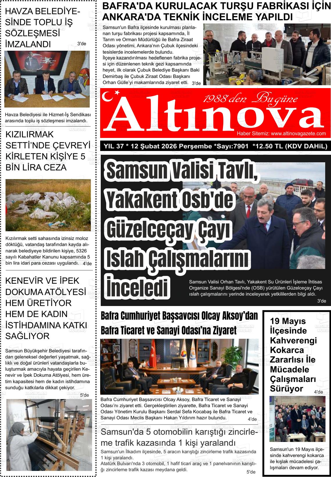 Samsun Altinova 12.02.2026