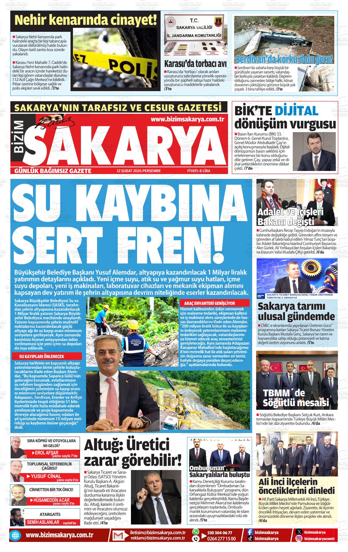Sakarya Bizim 12.02.2026