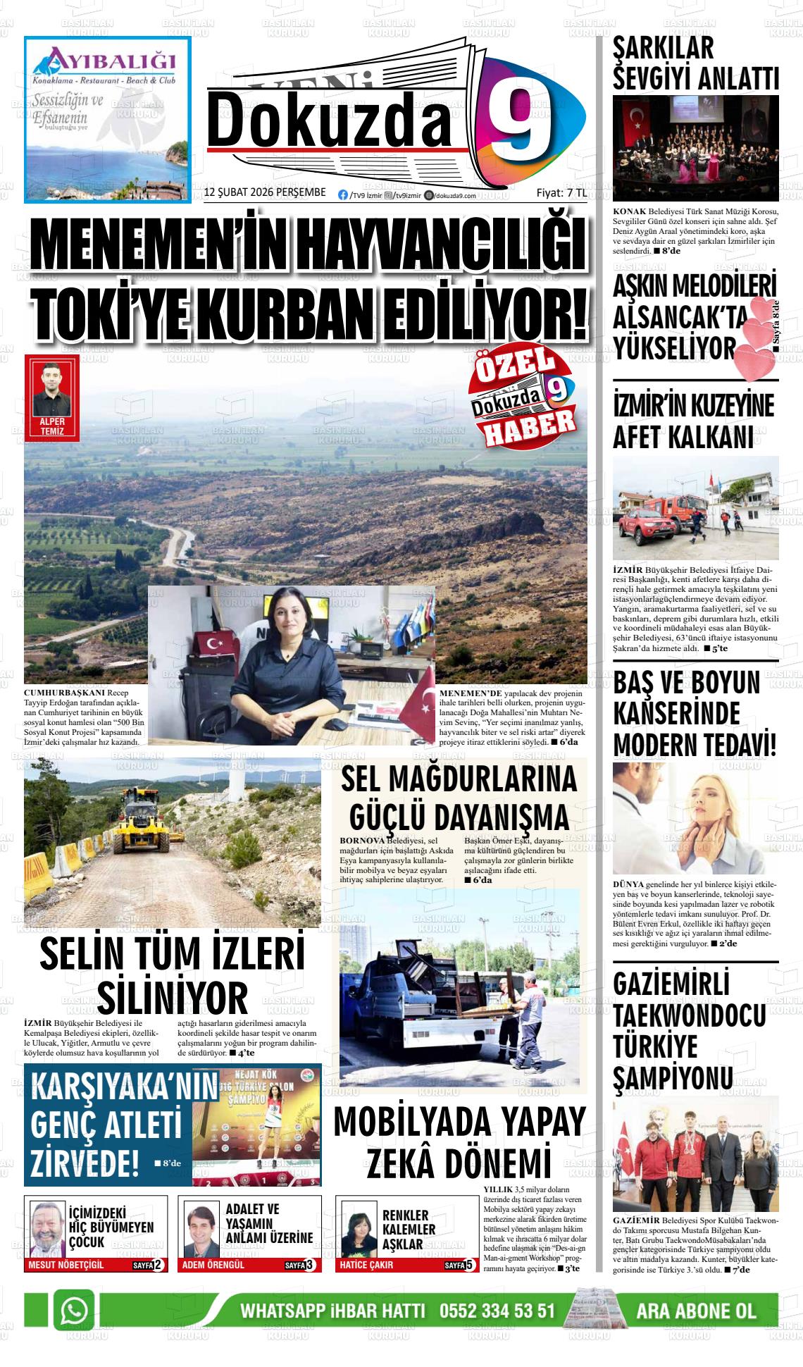 Izmir Buyuktorbali 12.02.2026