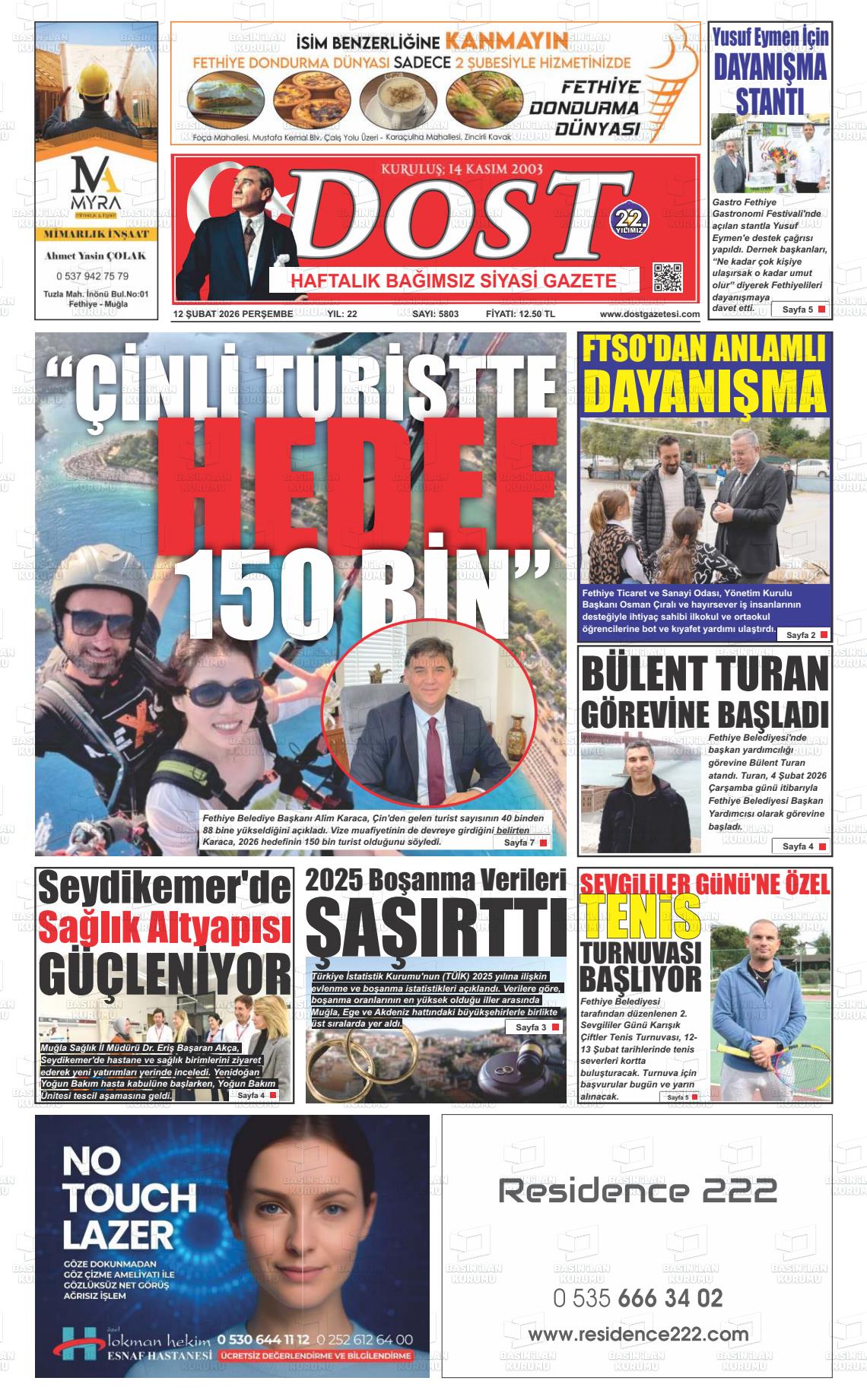 Mugla Dost 12.02.2026