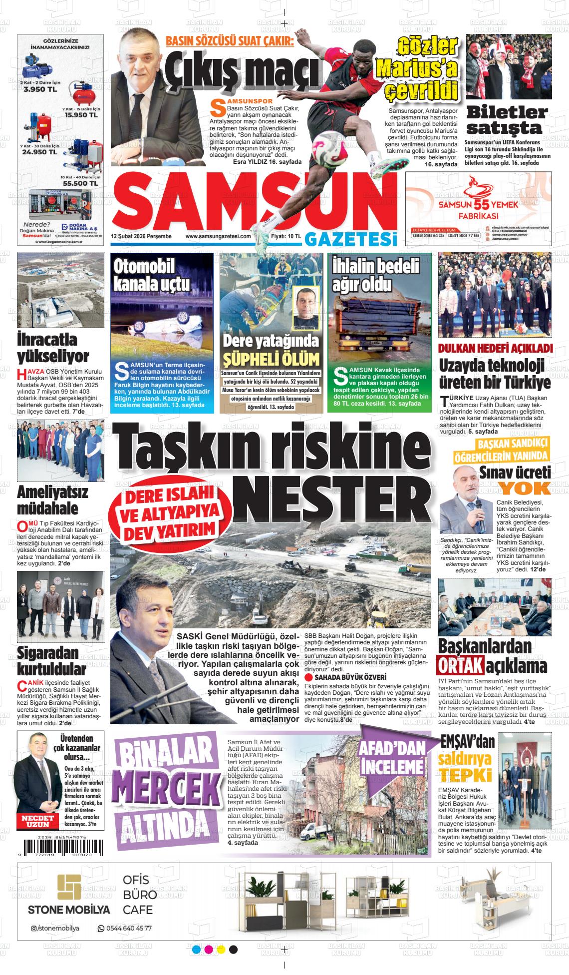 Samsun Ekip 12.02.2026