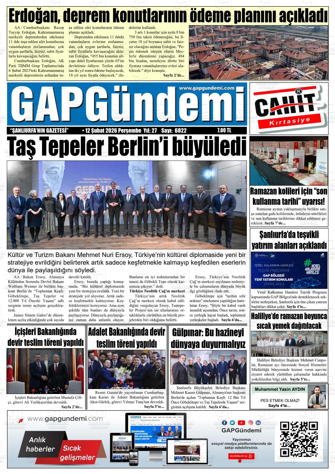 Sanliurfa Gapgundemi 12.02.2026