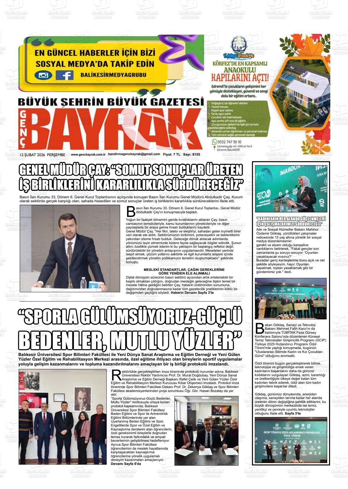 Balikesir Gencbayrak 12.02.2026
