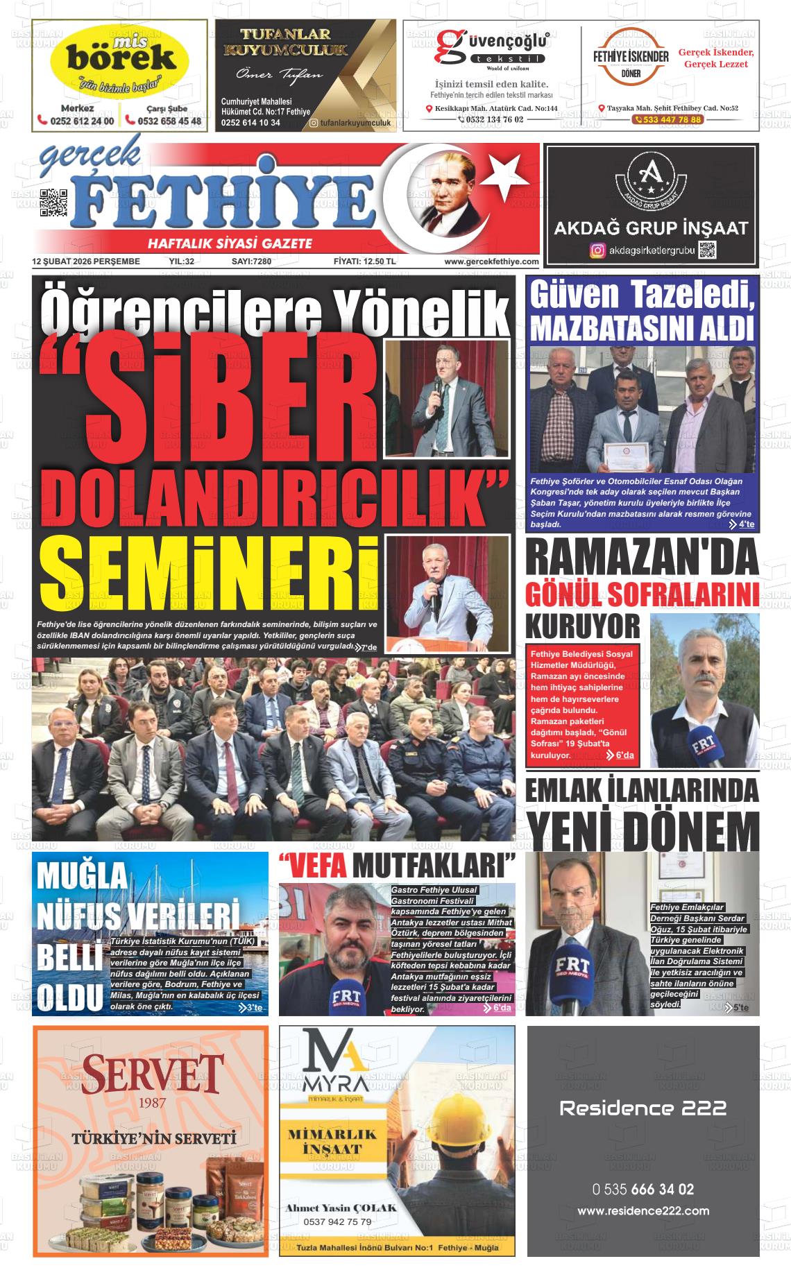 Mugla Gercekfethiye 12.02.2026