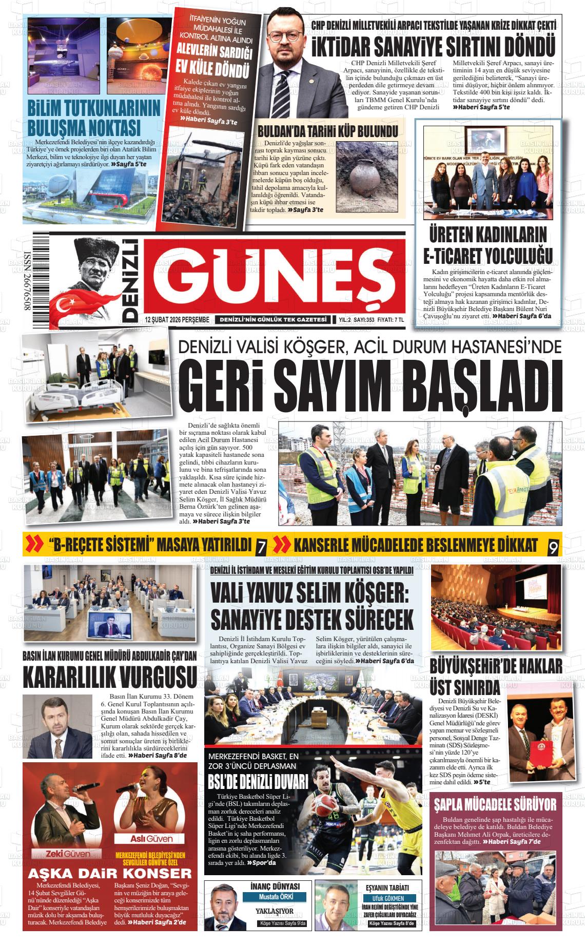 Denizli Hizmet 12.02.2026