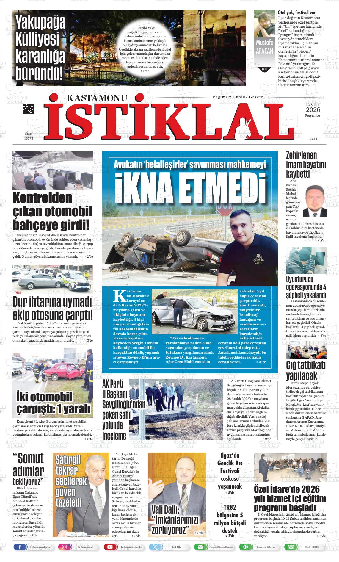 Kastamonu 12.02.2026