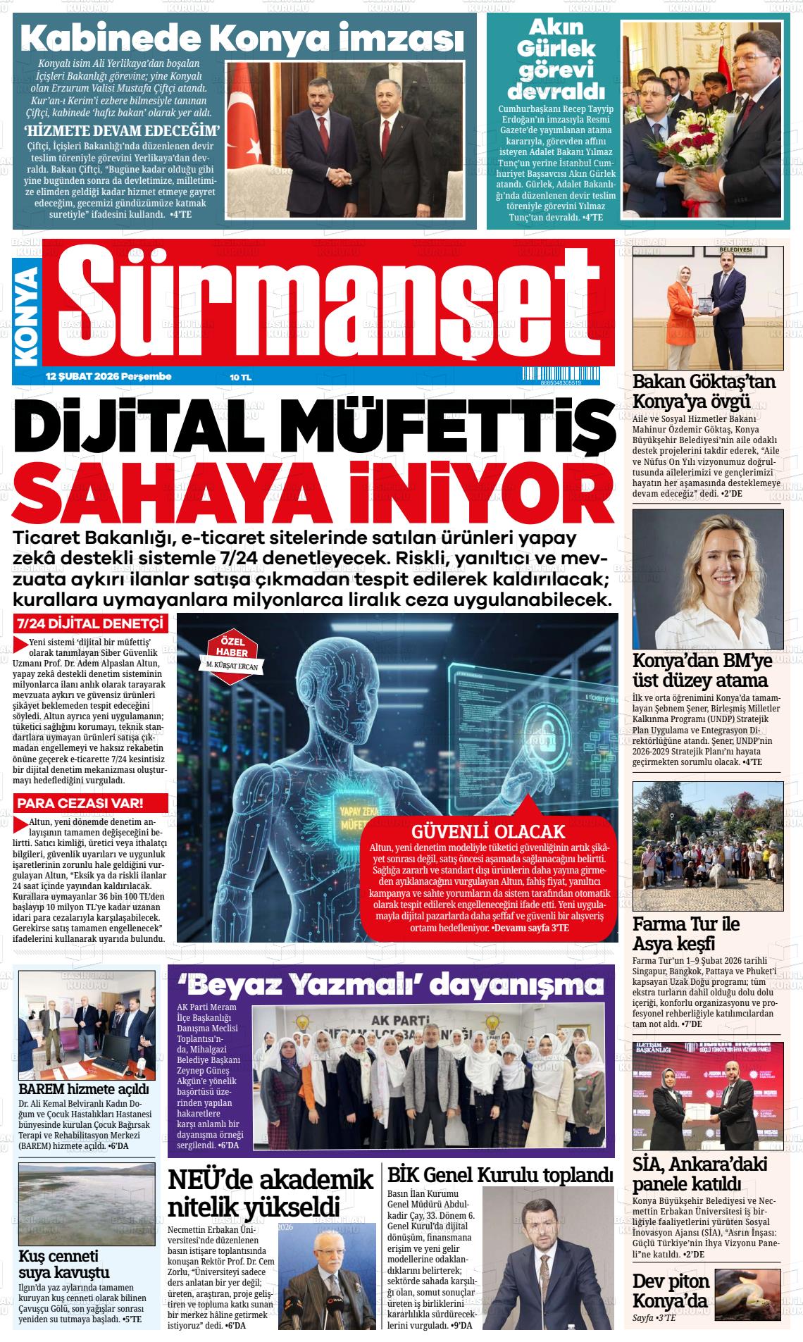 Konya Ninsesi 12.02.2026