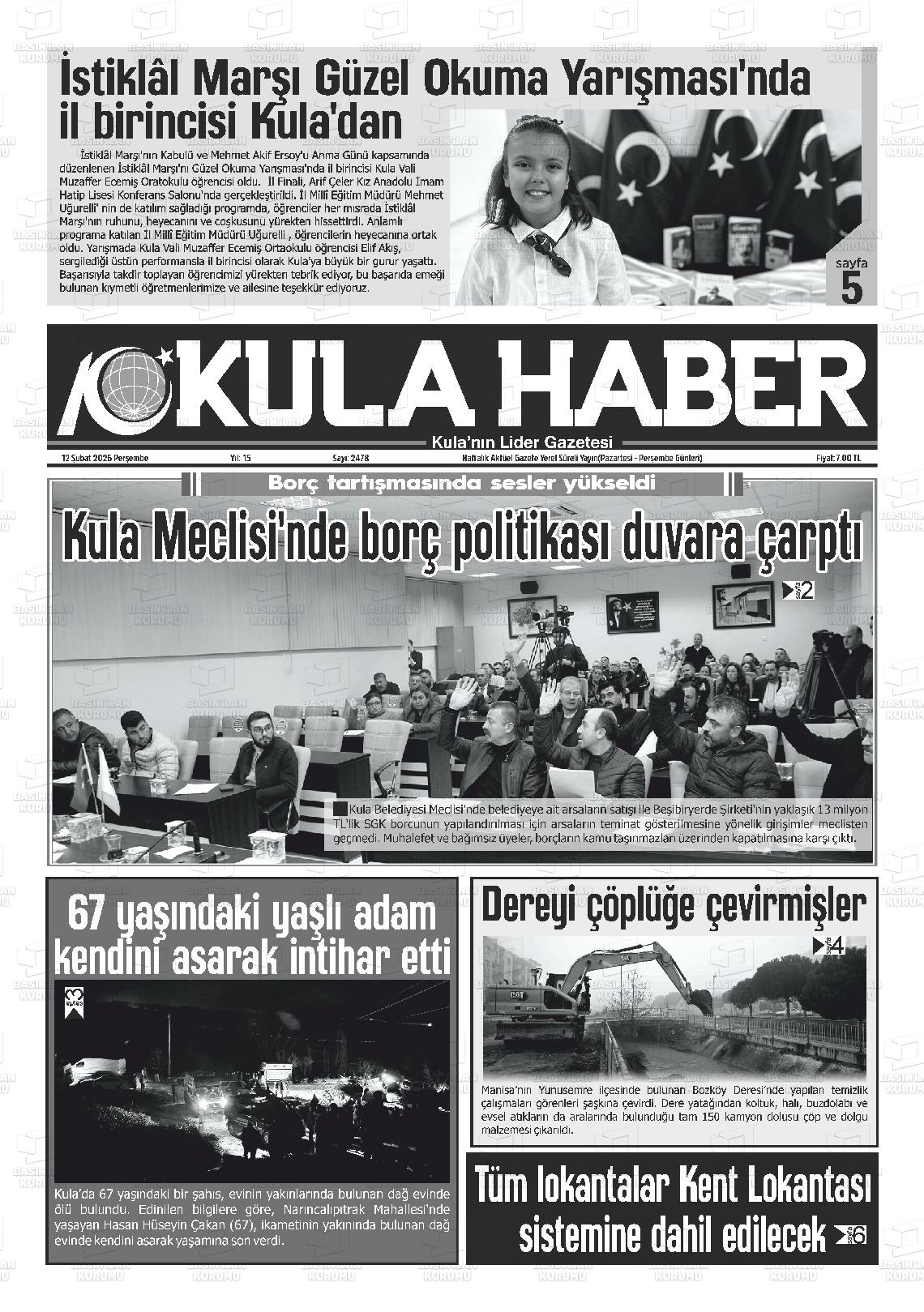 Manisa Kulahaber 12.02.2026