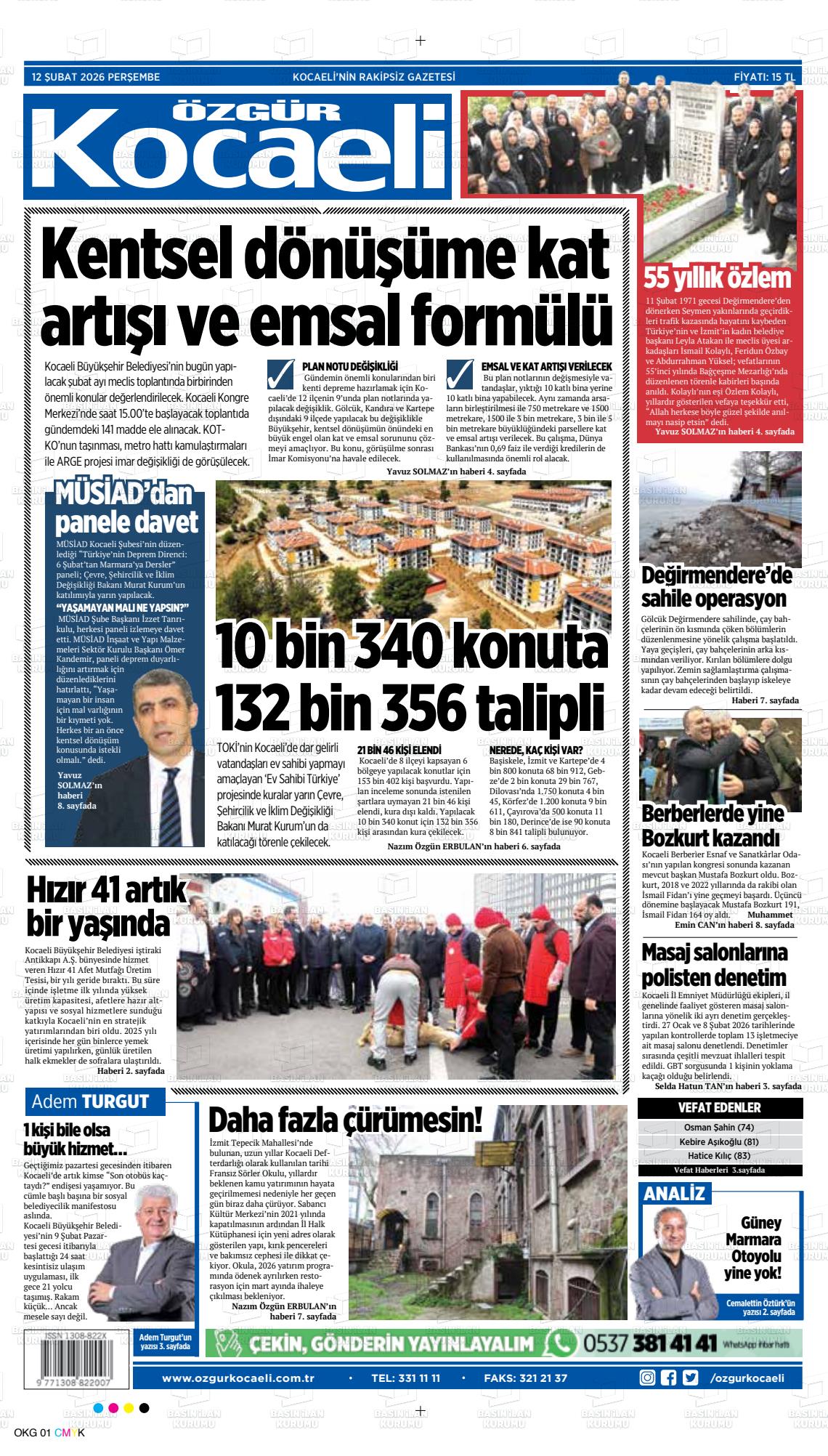 Kocaeli Ozgur 12.02.2026