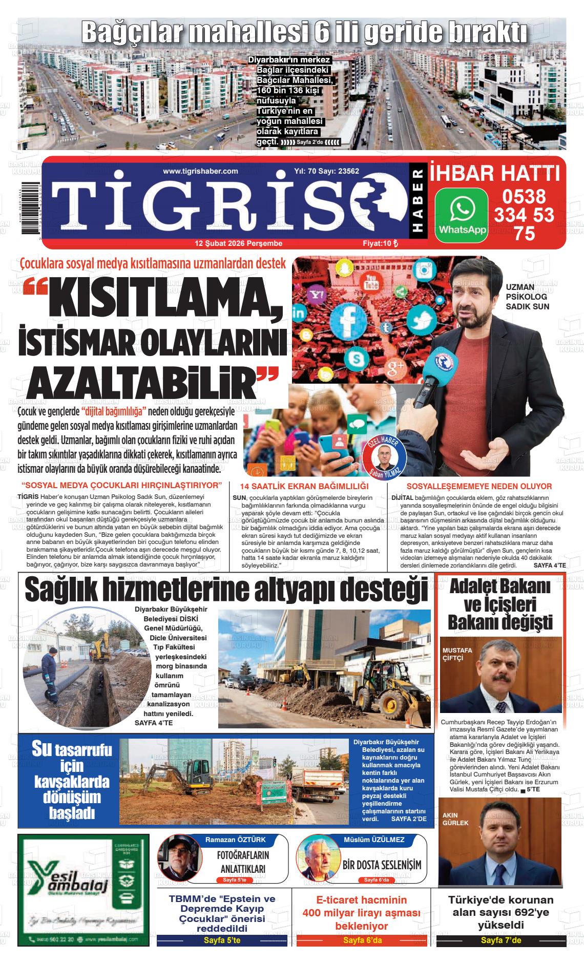 Diyarbakir Tirgis 12.02.2026