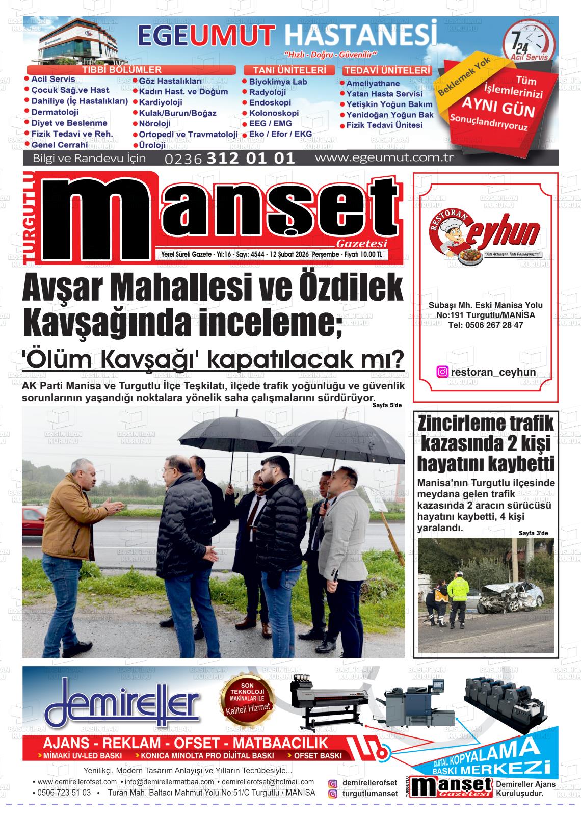 Manisa Turgutlumanset 12.02.2026