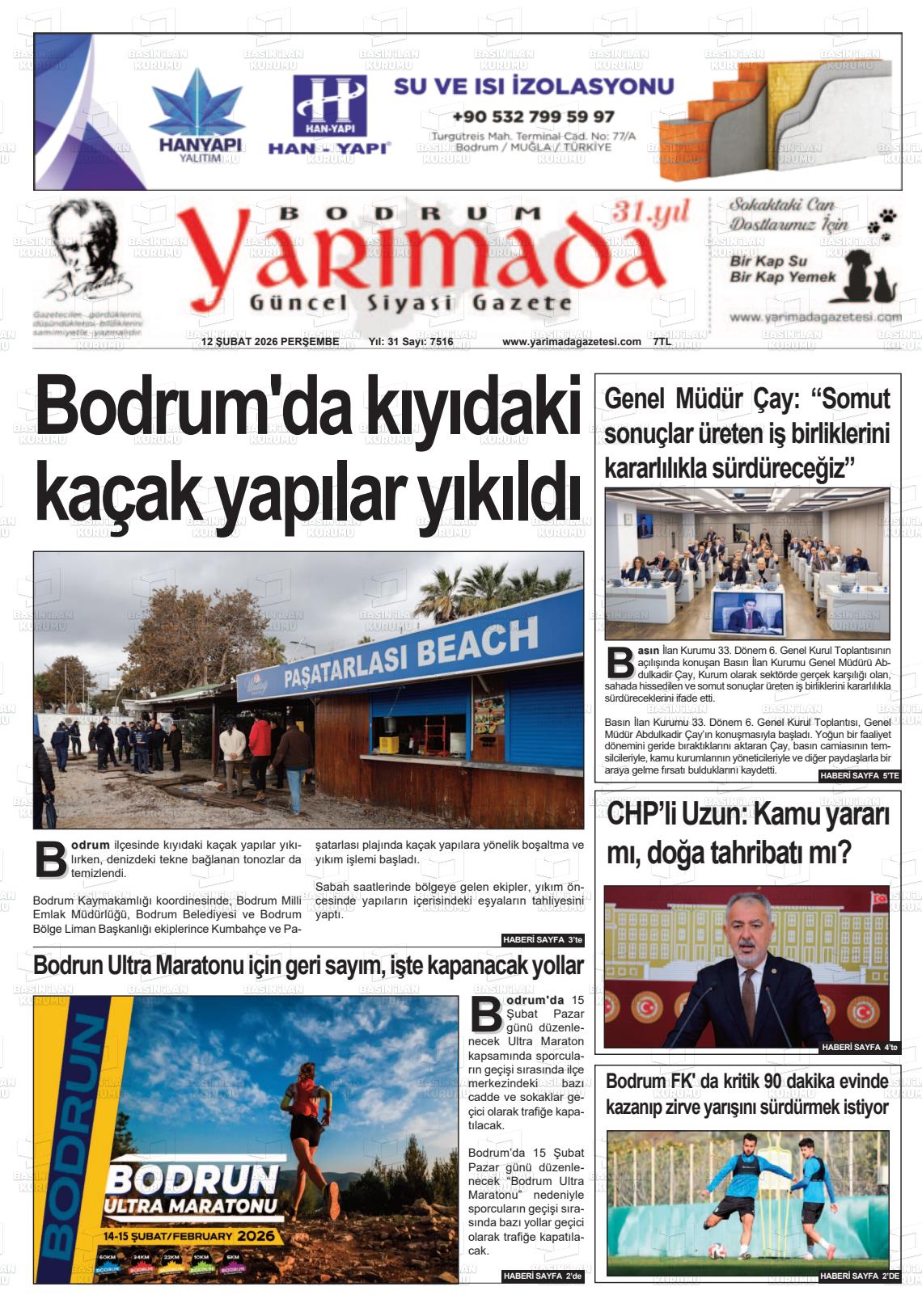 Mugla Yarimada 12.02.2026