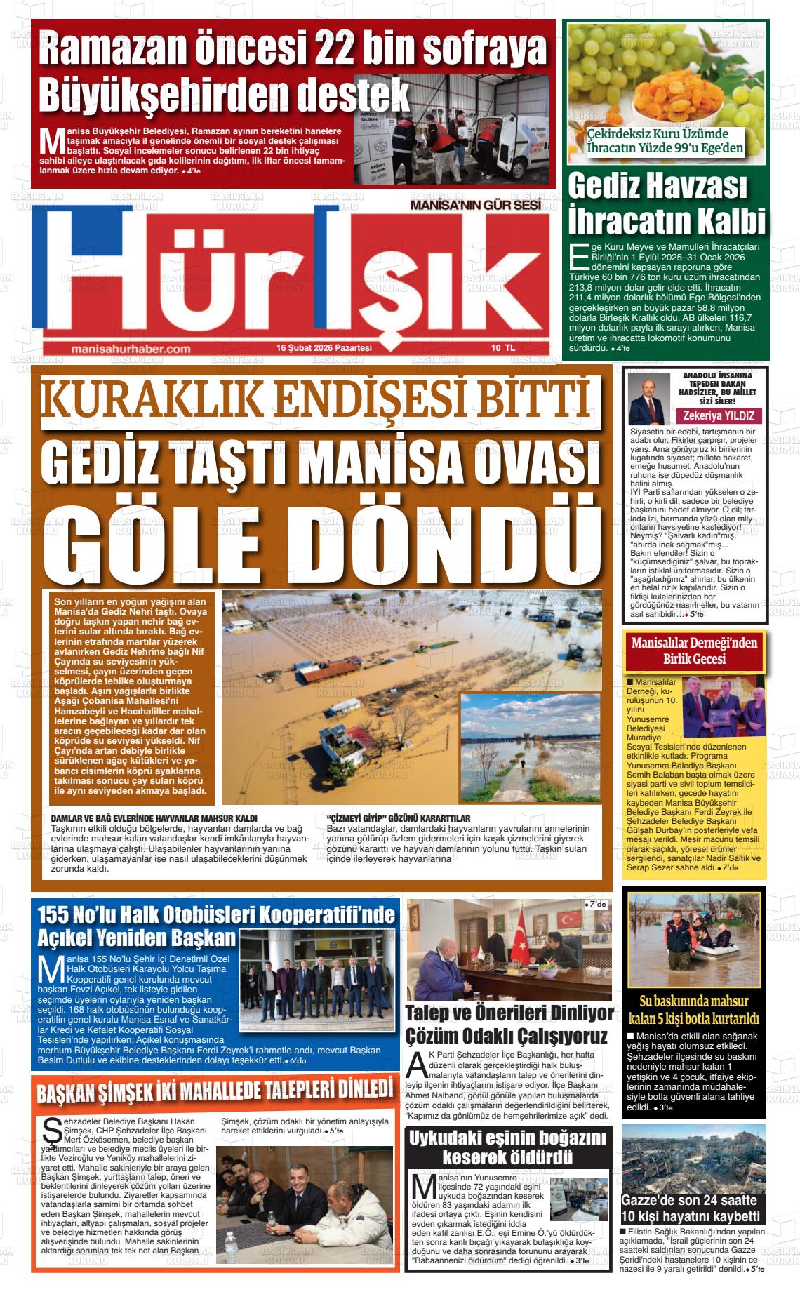 Manisa Hurisik 16.02.2026