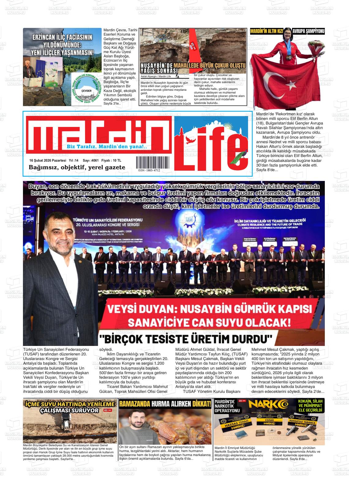 Mardin Life 16.02.2026