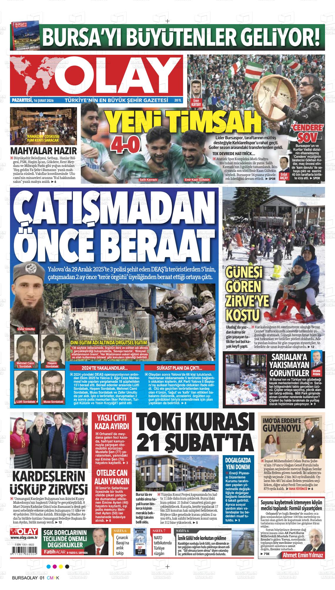 Hatay Olay 16.02.2026