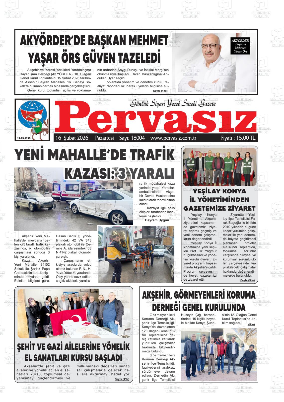 Konya Pervasiz 16.02.2026