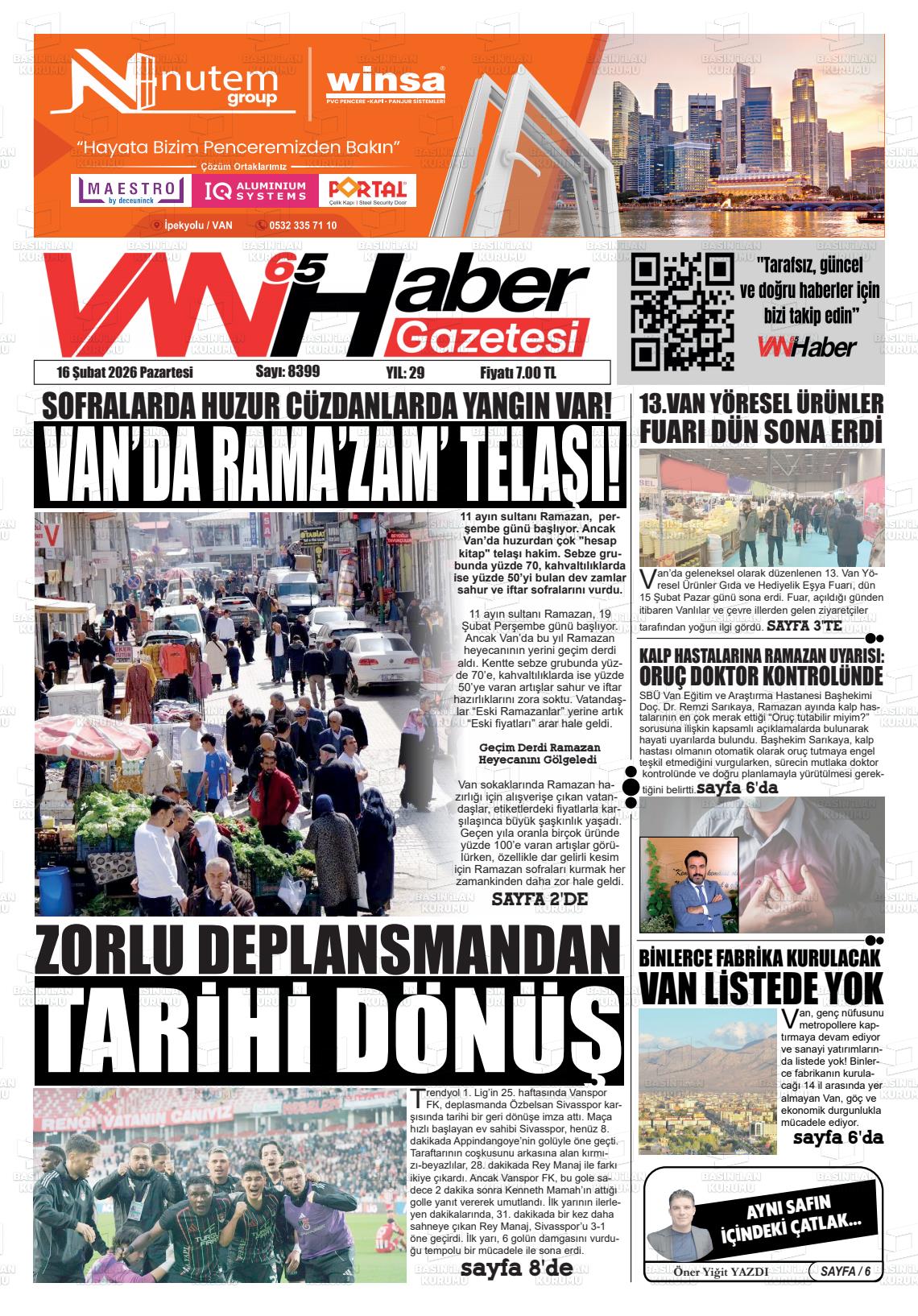 Van Prestijhaber 16.02.2026