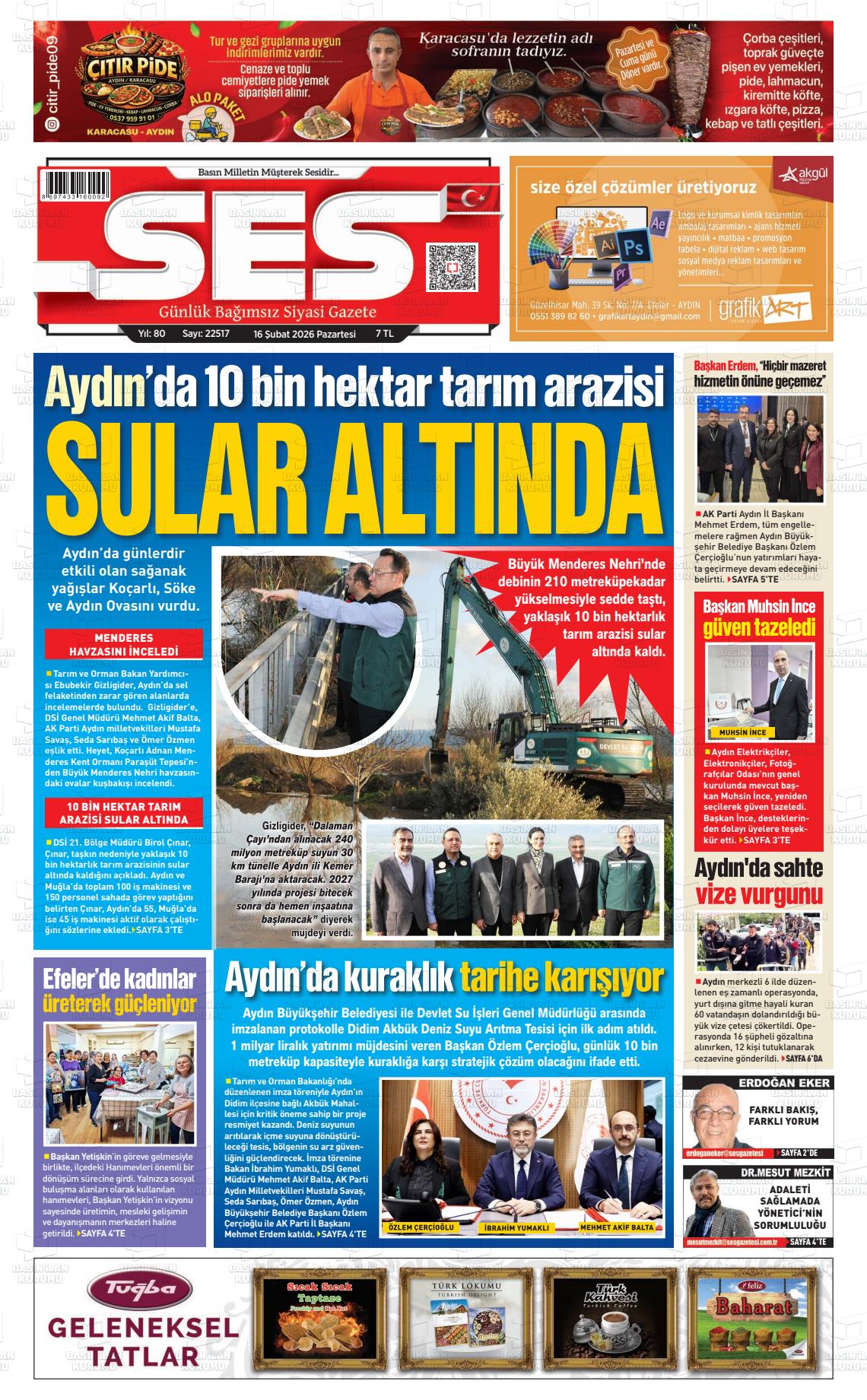 Hatay Ses 16.02.2026