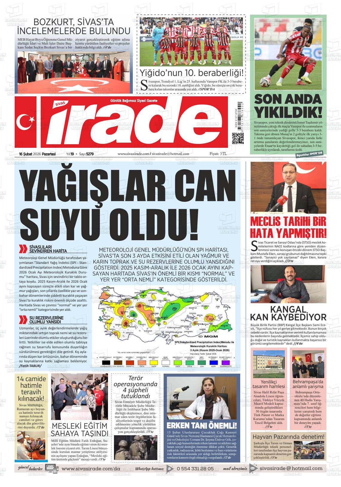 Sivas Irade 16.02.2026