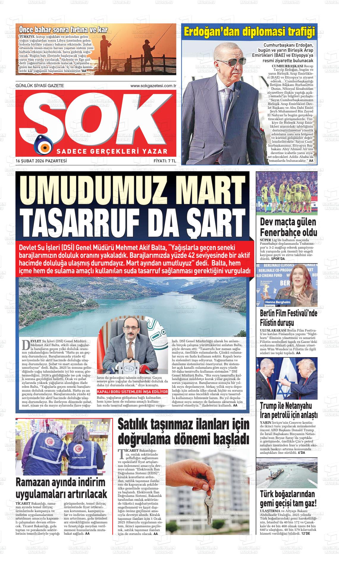 Istanbul Sok 16.02.2026
