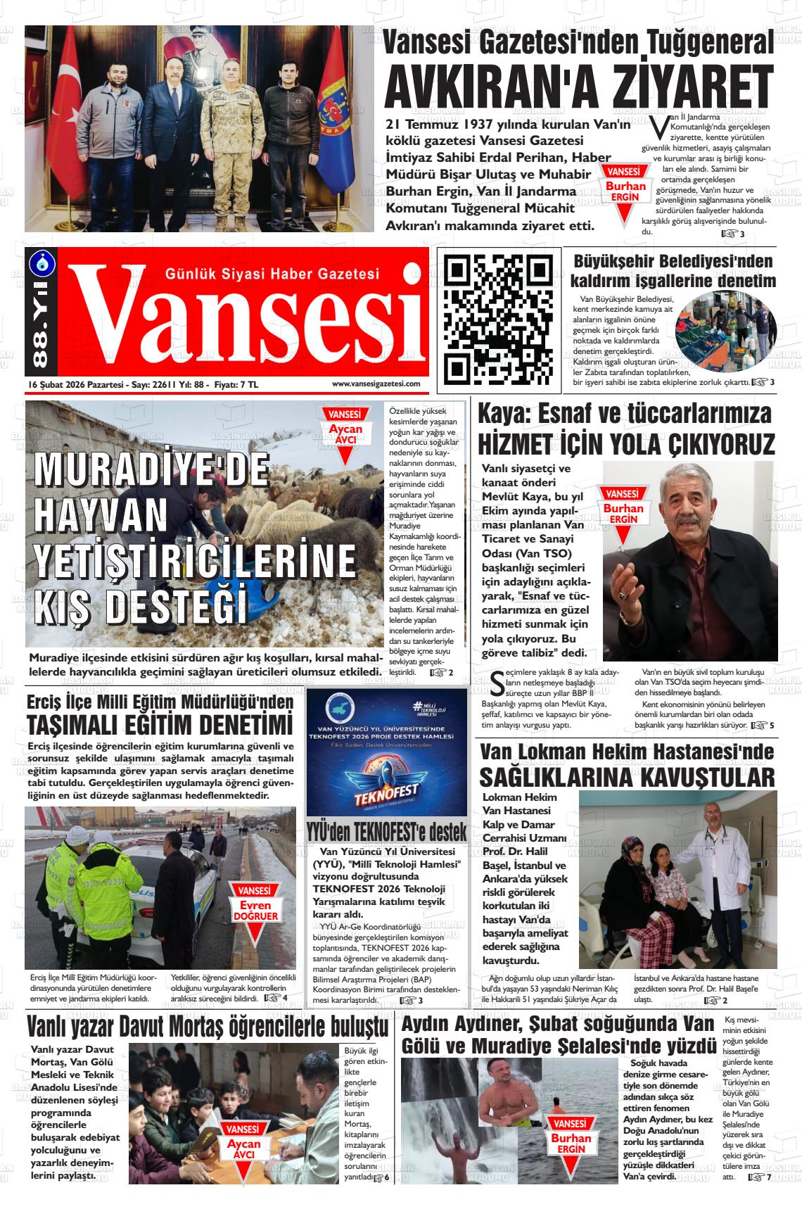 Van Sesi 16.02.2026