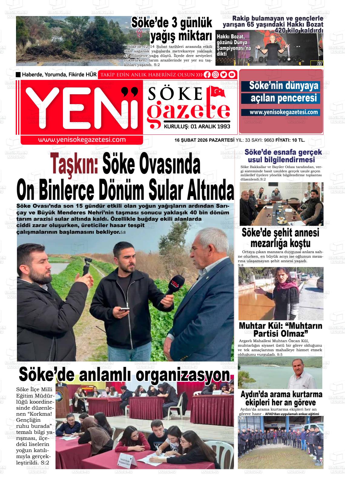 Aydin Yenisoke 16.02.2026