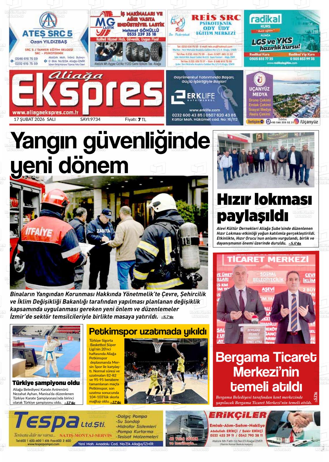 Izmir Aliagaekspres 17.02.2026