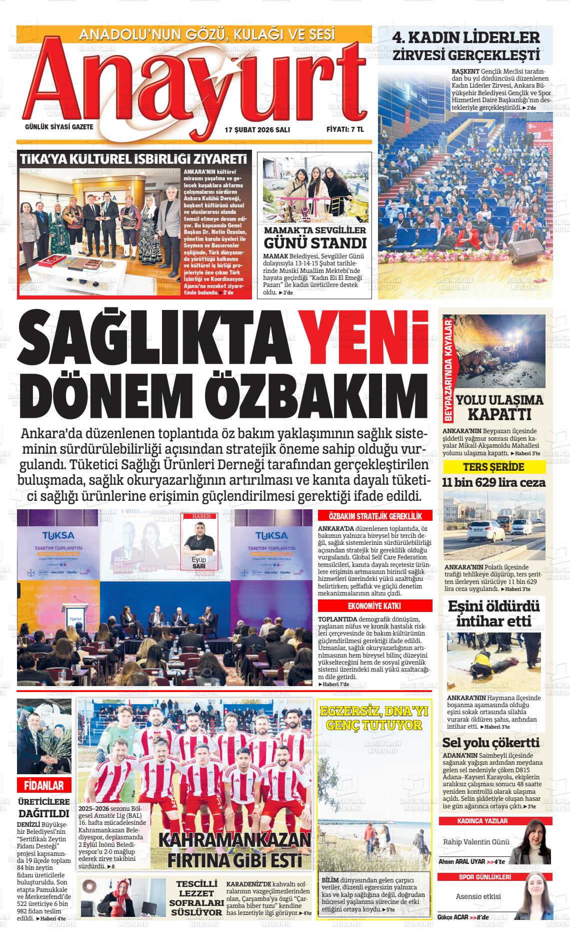 Ankara Anayurt 17.02.2026