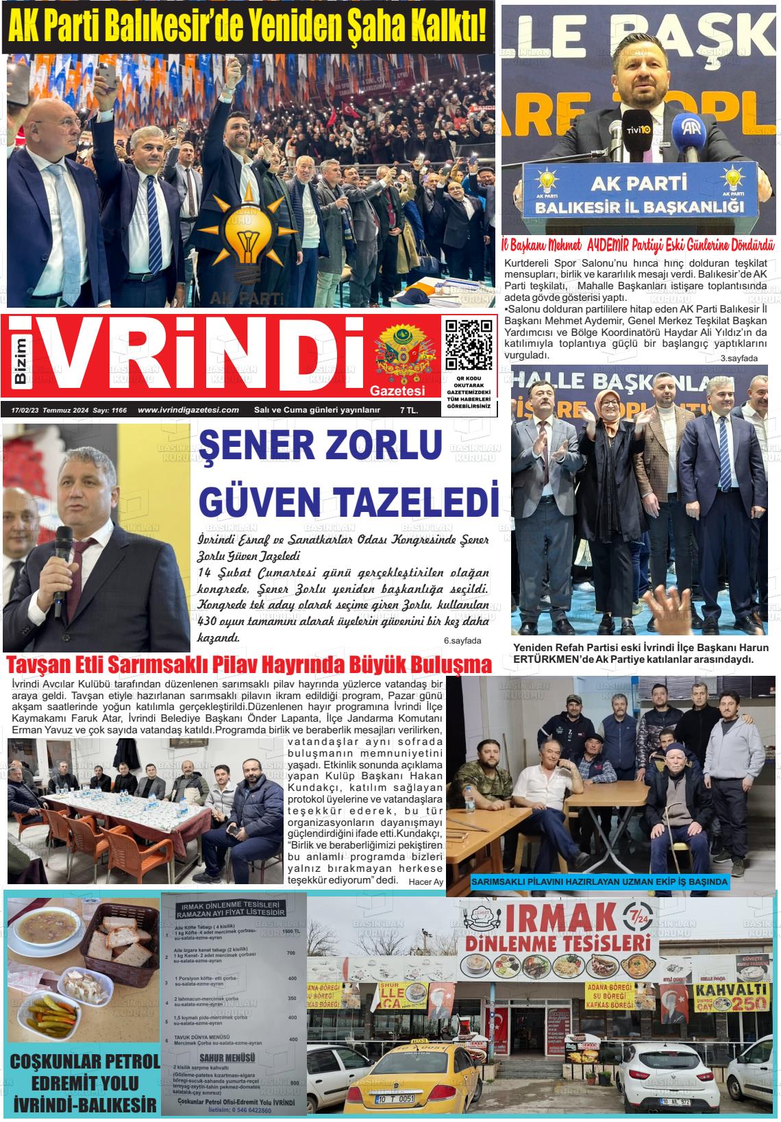 Balikesir Bizimivrindi 17.02.2026