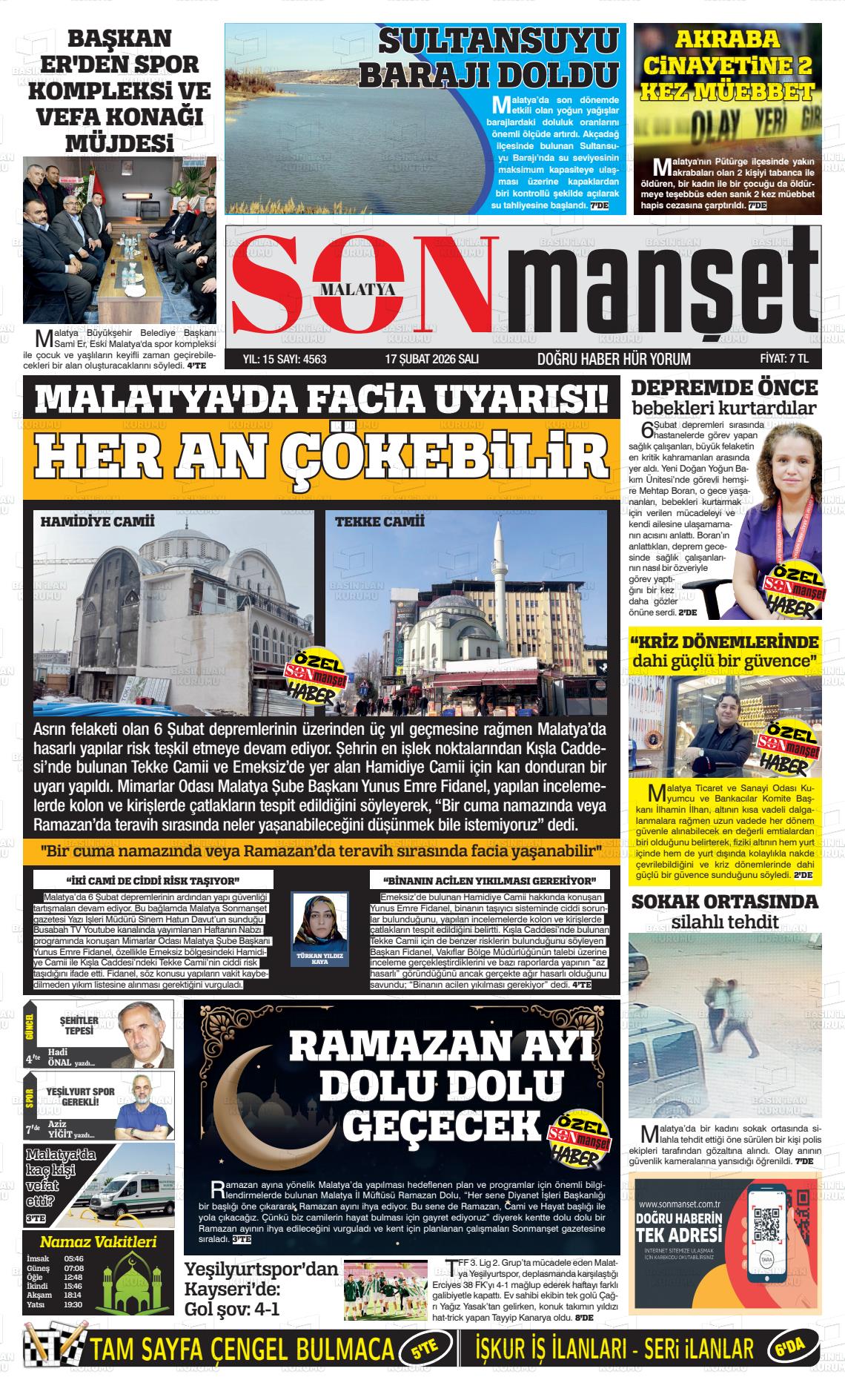 Malatya Busabah 17.02.2026