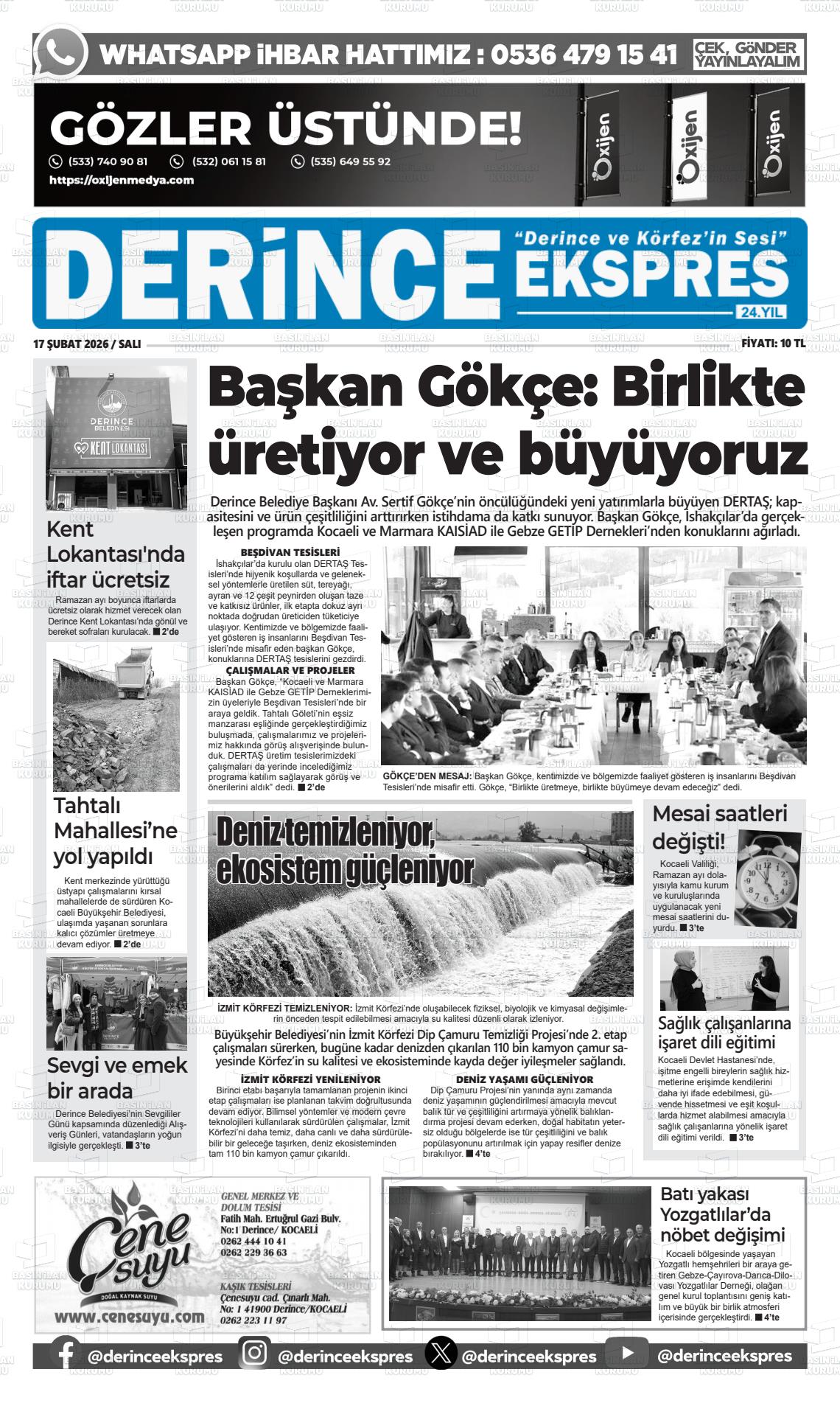 Kocaeli Derinceekspres 17.02.2026