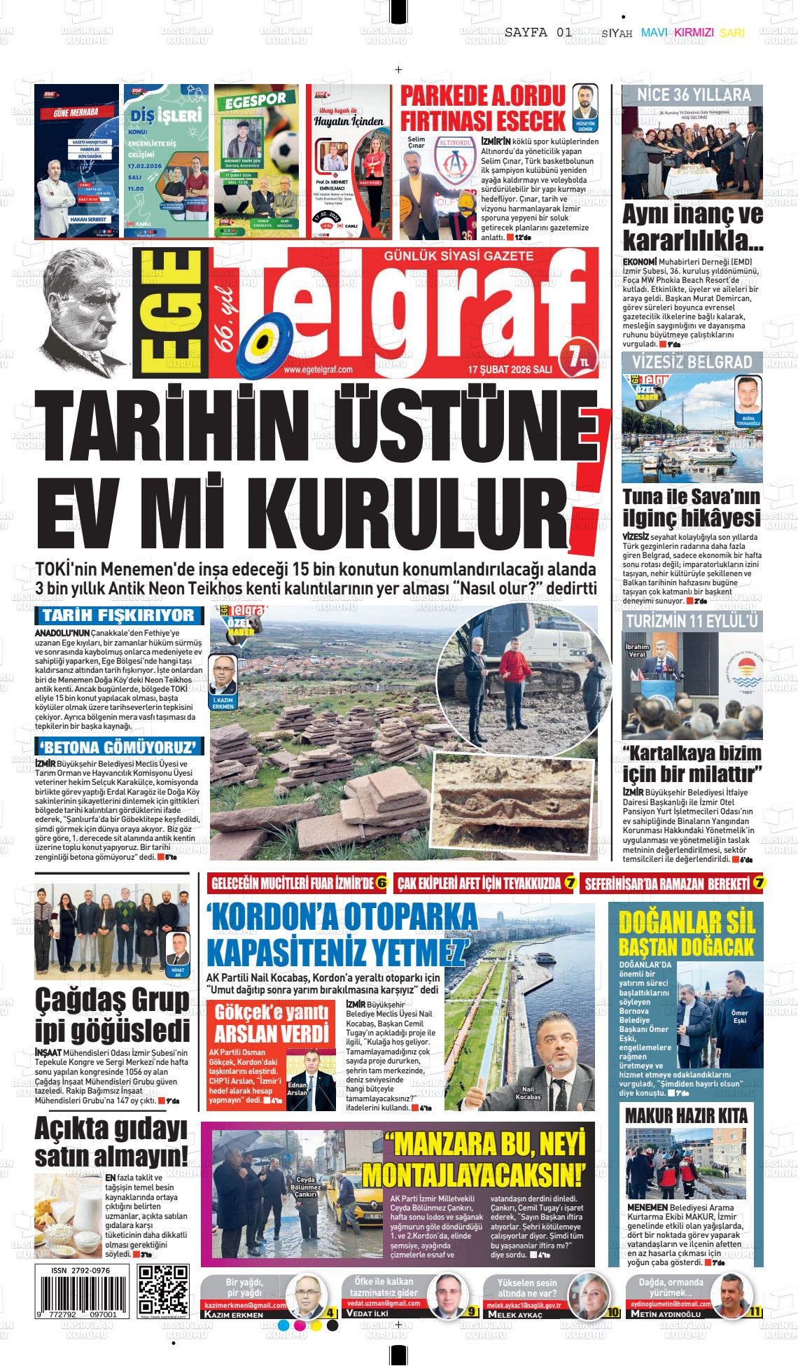 Izmir Egetelgraf 17.02.2026