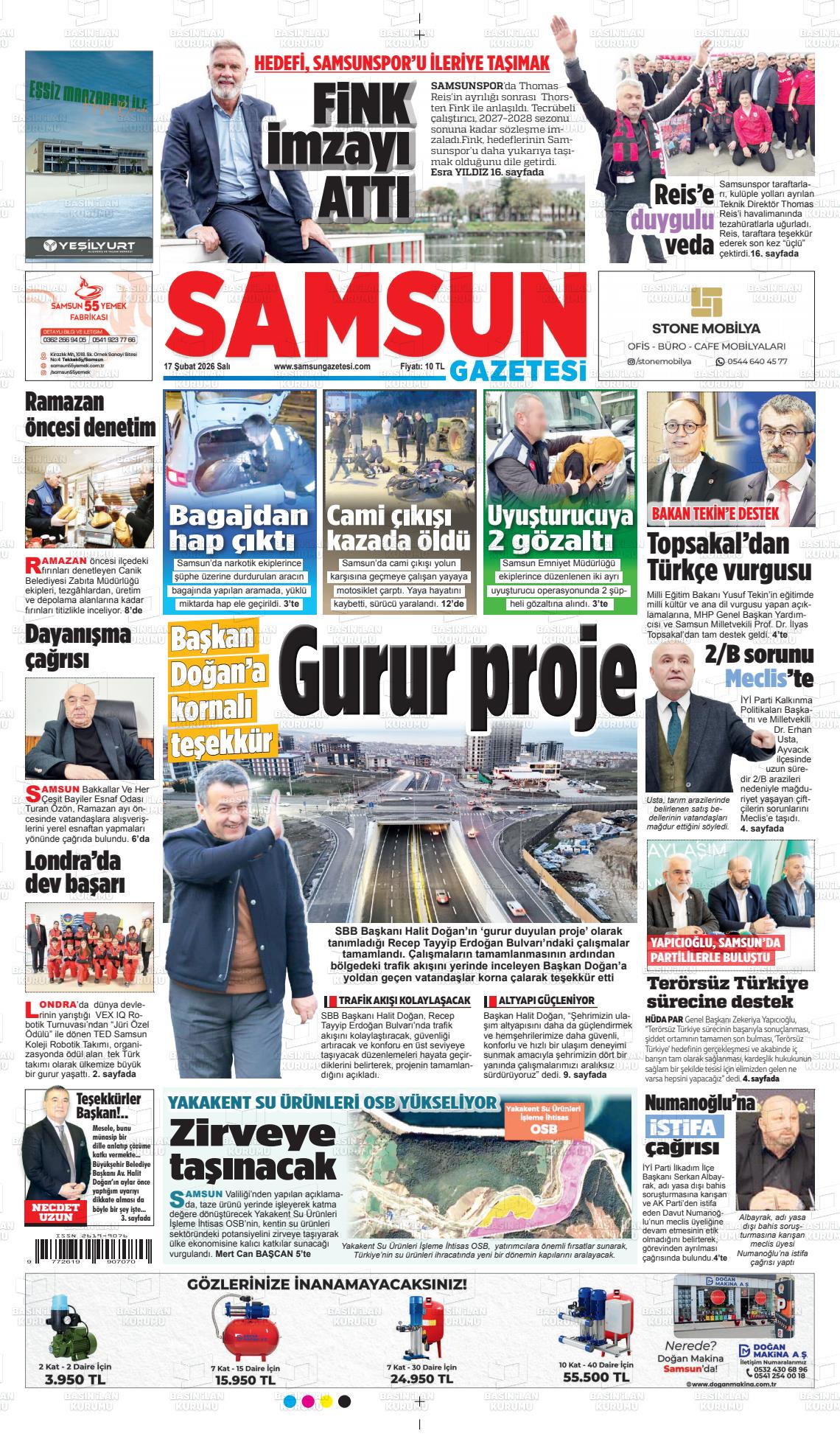 Samsun Ekip 17.02.2026