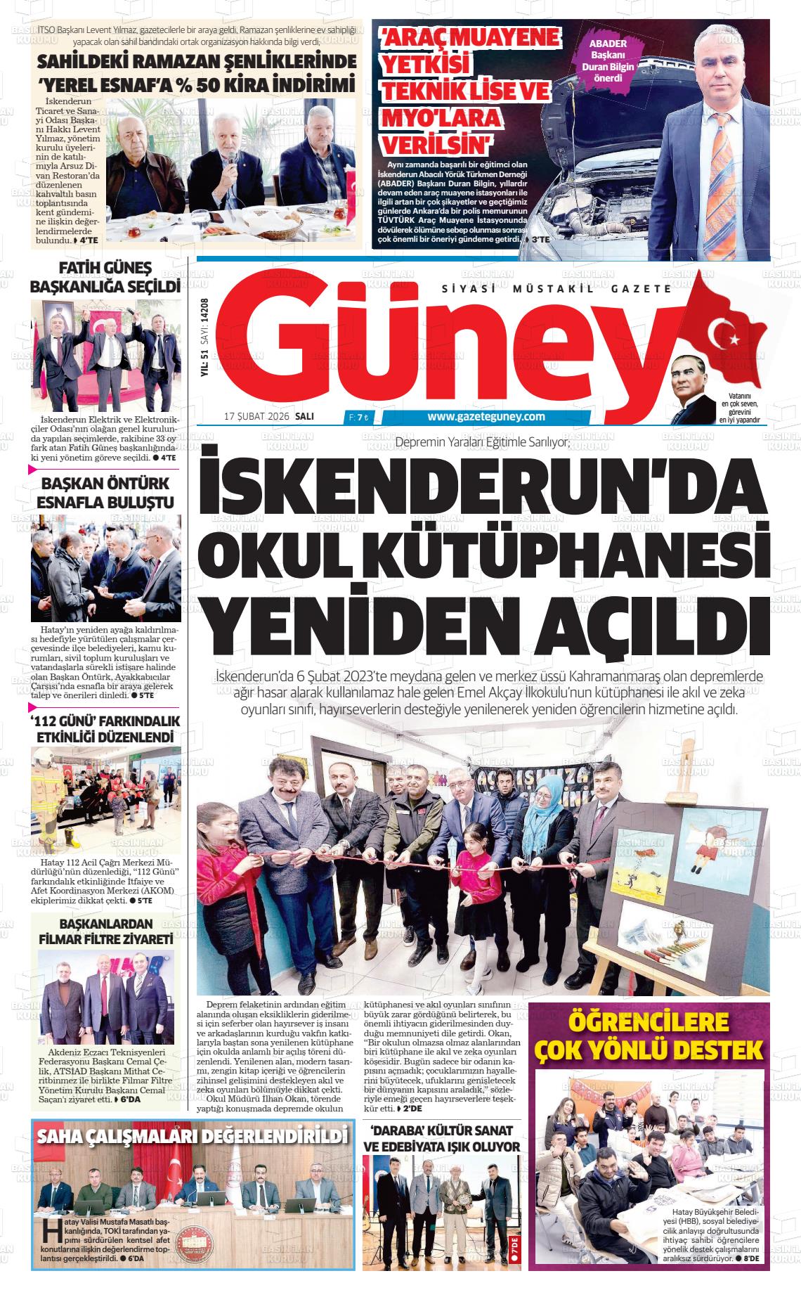 Mersin Guney 17.02.2026