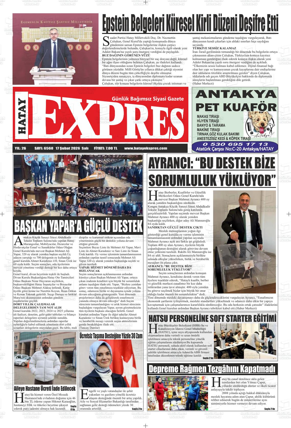 Hatay Expres 17.02.2026