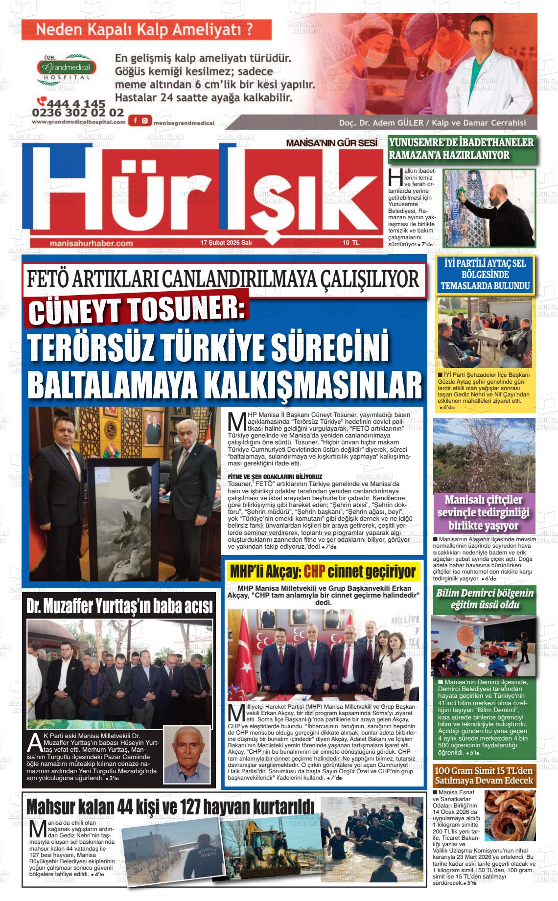 Manisa Hurisik 17.02.2026