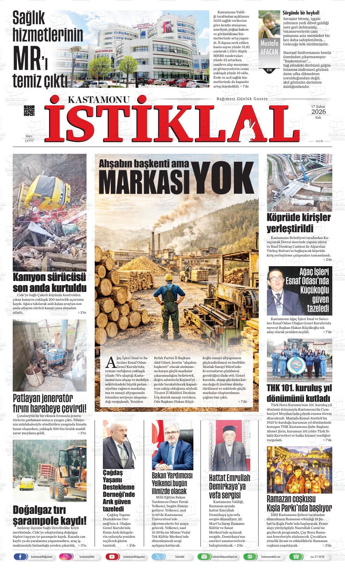 Kastamonu 17.02.2026