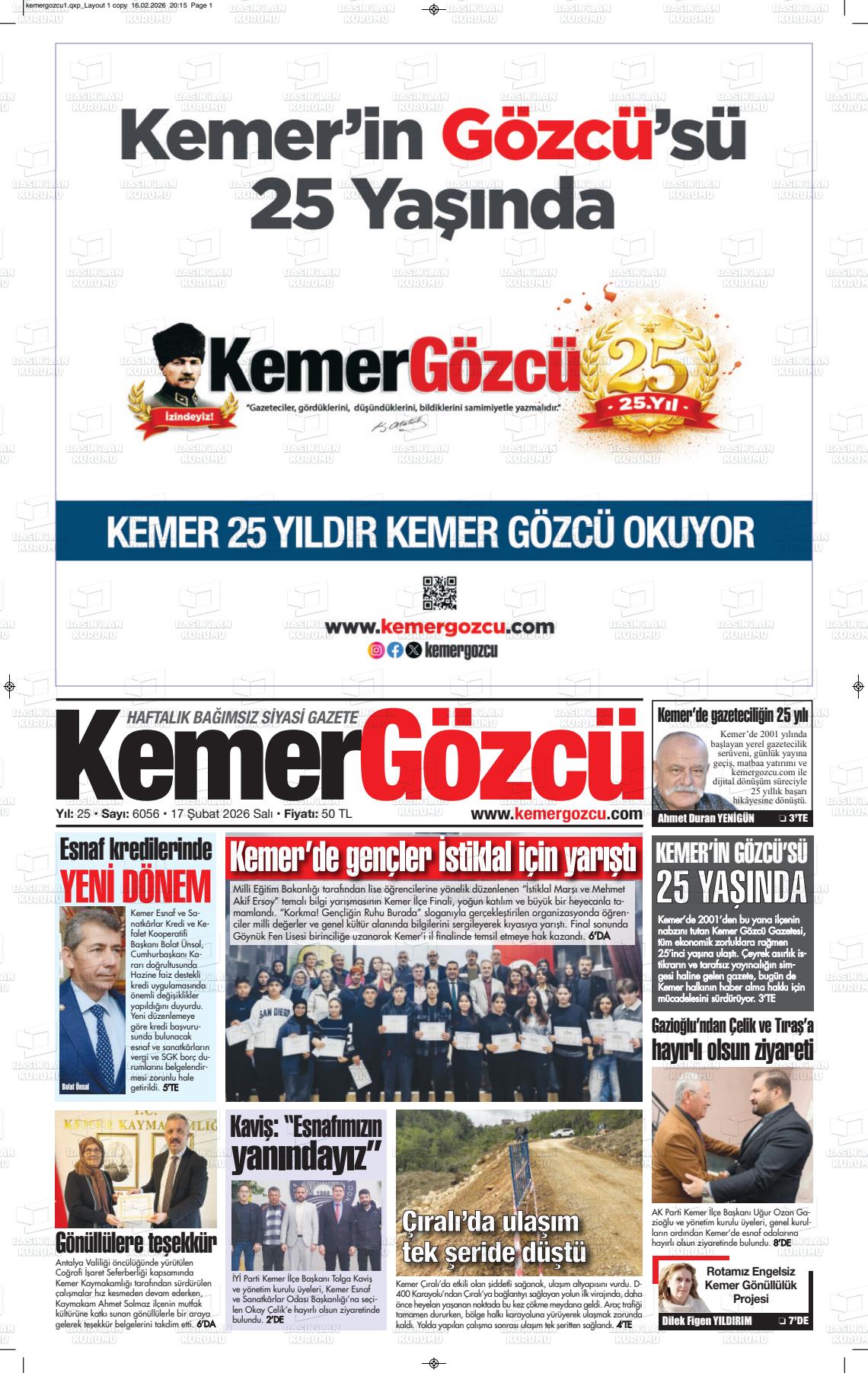 Antalya Kemergozcu 17.02.2026