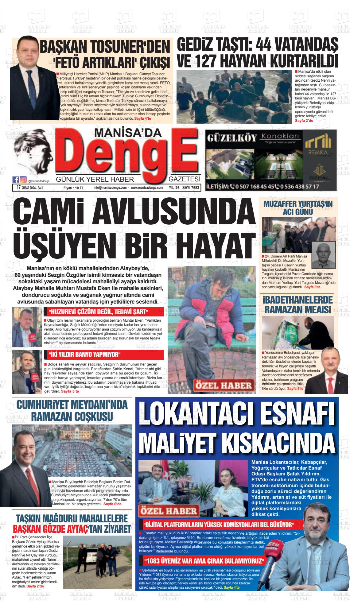 Manisa Dadenge 17.02.2026
